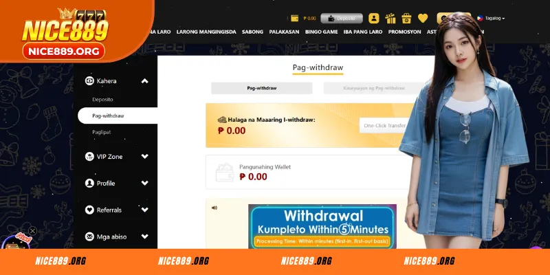 Mag withdraw sa NICE88: Kumpletong Gabay sa Mabilis na Cash-out 2026